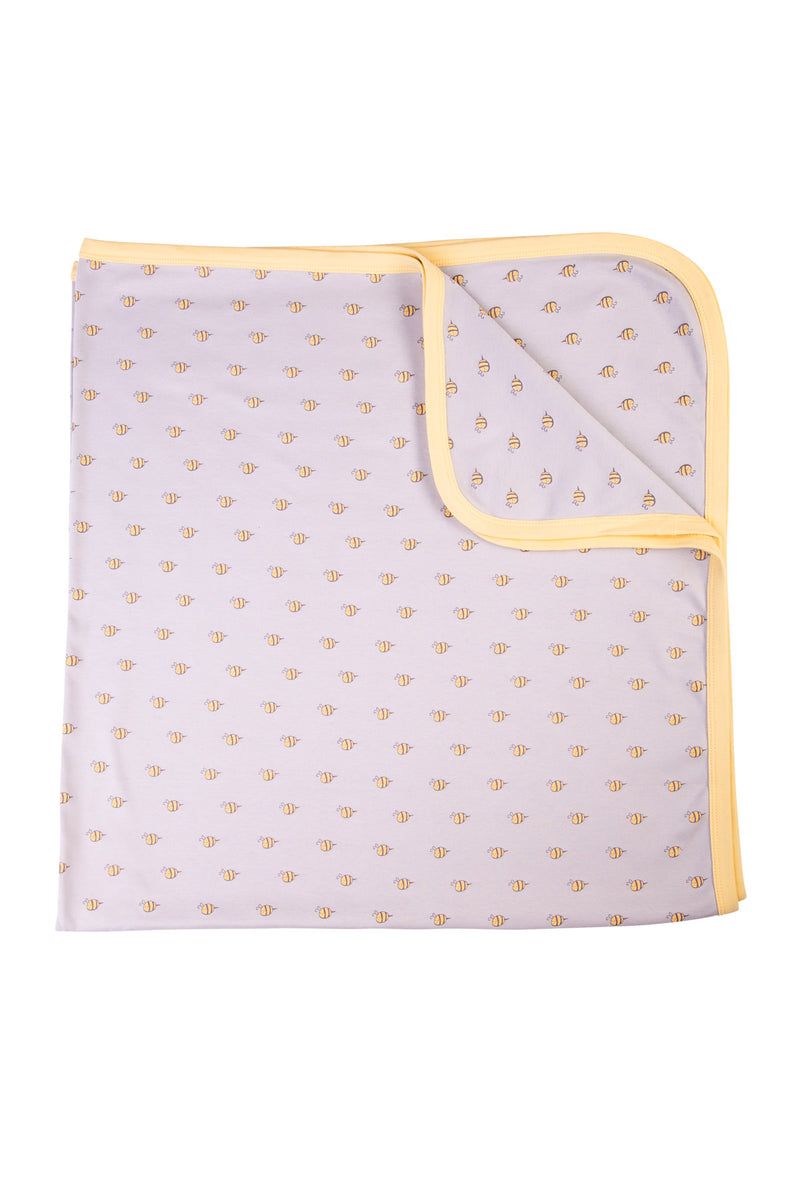 Signature Bee Baby Unisex Organic Swaddle Blankets