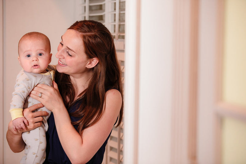 Signature Bee Baby Unisex Organic Two-Way Zipped Rompers