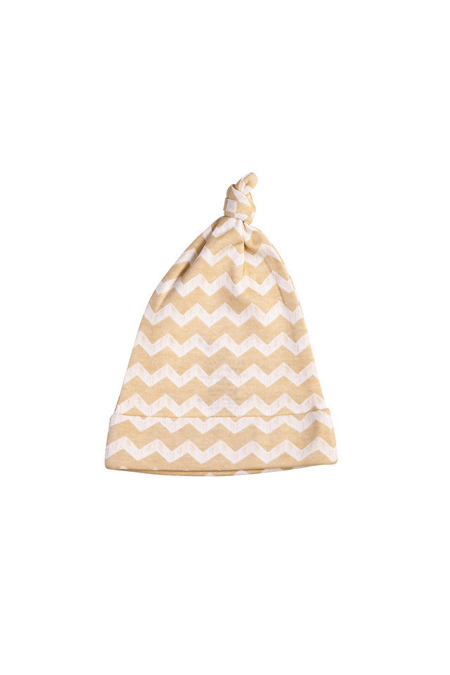 Chevron Baby Unisex Organic Hats/Caps