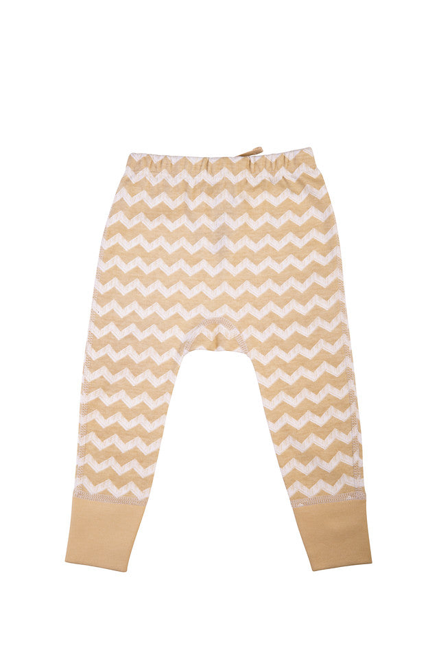 Chevron Baby Unisex Organic Pants