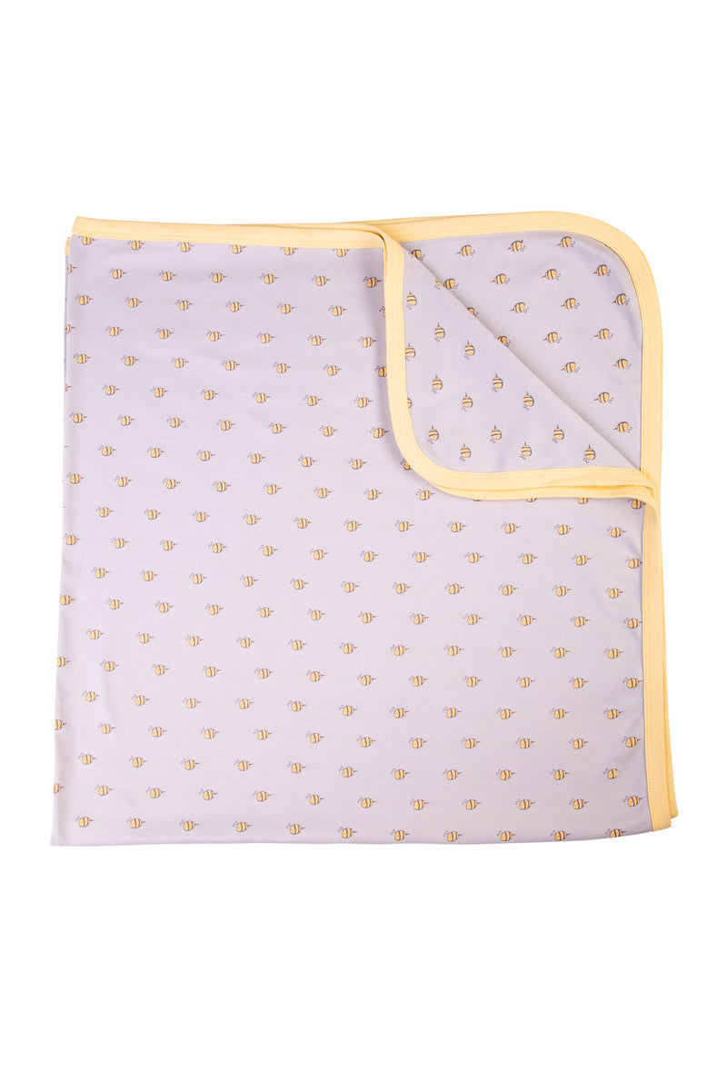 Set of Baby Unisex Organic Swaddle Blankets (3 Piece Set)