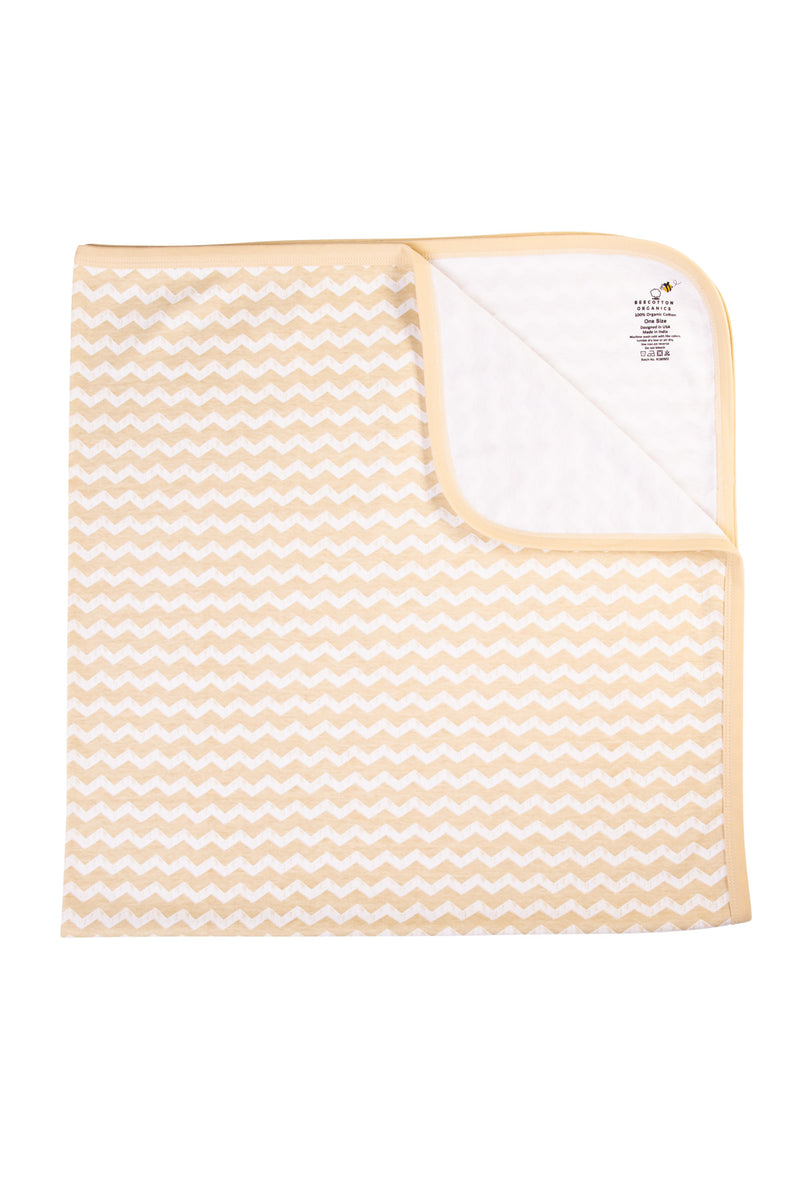 Chevron Baby Unisex Organic Swaddle Blankets