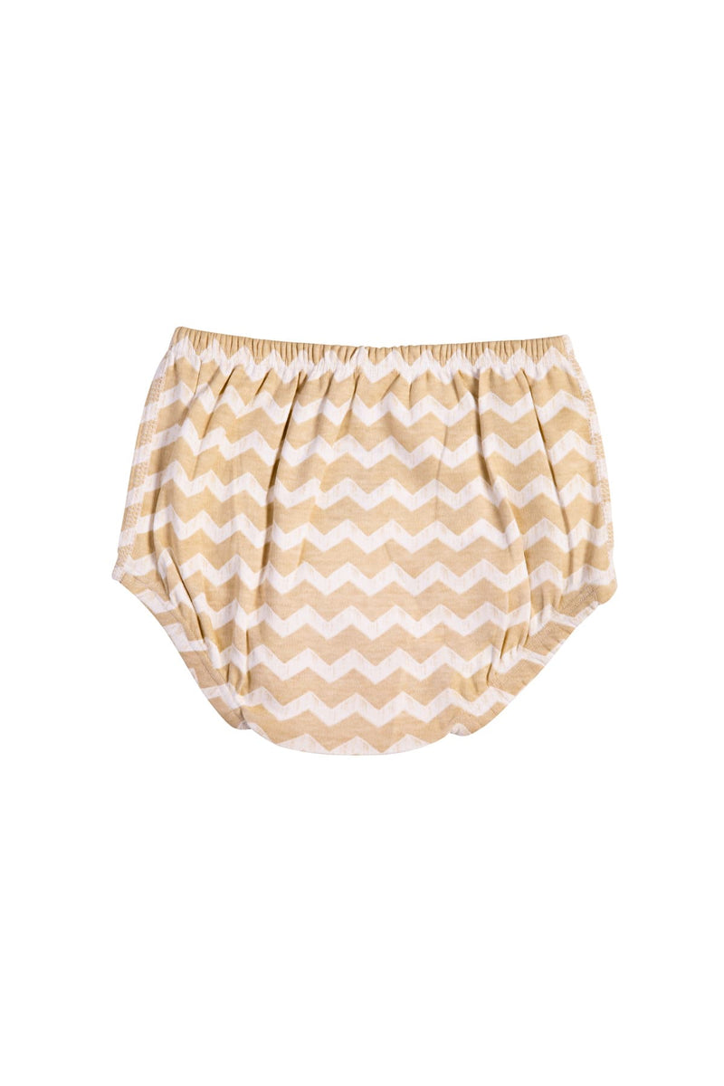 Chevron Baby Girl Organic Bloomers/Panties
