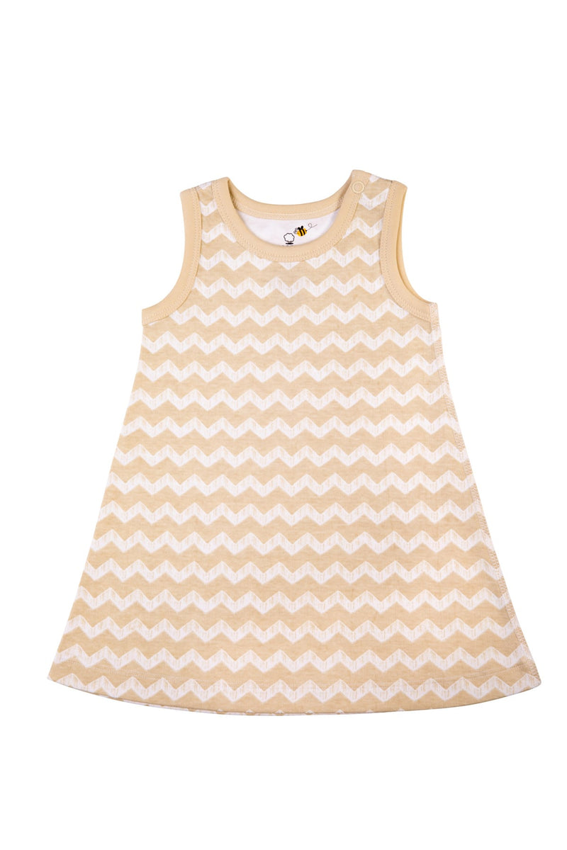 Chevron Baby Girl Organic Dresses