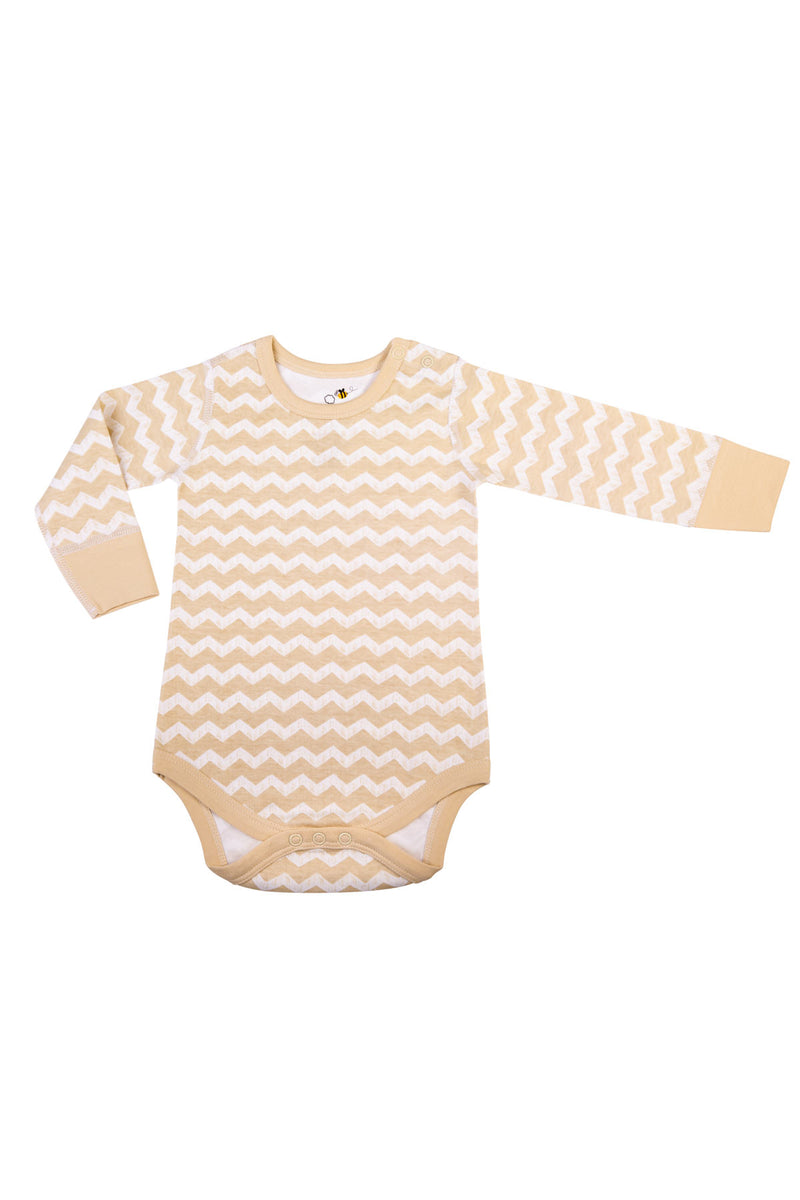 Preemie Baby Unisex Organic 5 Piece Set w/Long-Sleeve Bodysuit