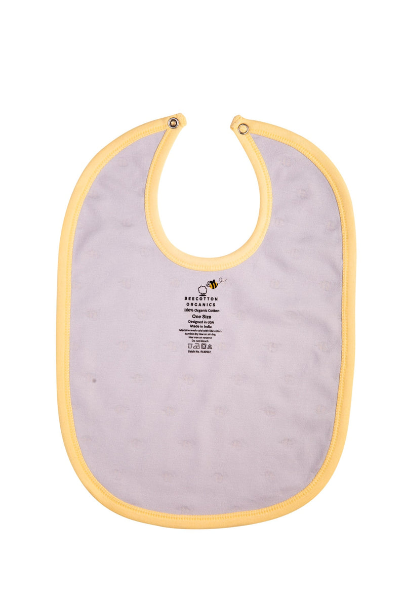 Signature Bee Baby Unisex Organic Bibs